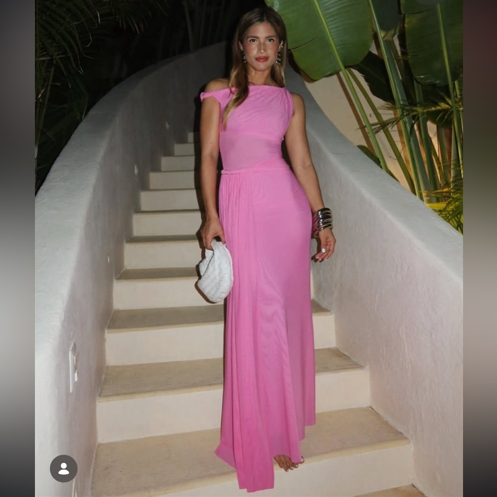 The Sisal Mesh Maxi Dress Misha